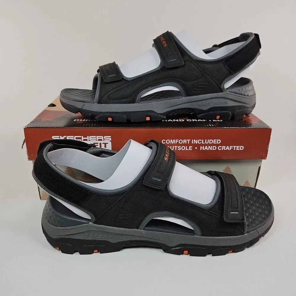 Skechers Relaxed Fit With‎ Luxe Foam Tresmen Garo Sandals Men's Size 13 New!